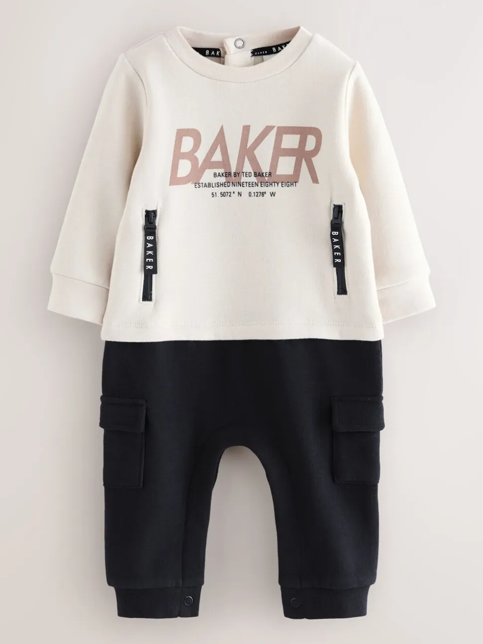 Baker by Ted Baker Stone Mockable Romper
