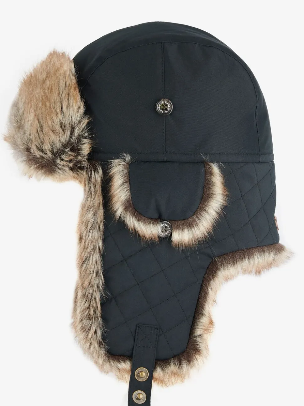 Barbour® Cleadon pilotenmuts met imitatiebont