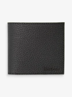 Barbour® Grain leren bifold portemonnee