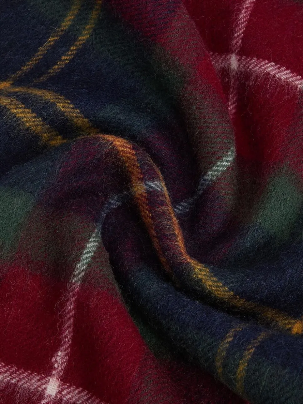 Barbour® Tartan Wool Cashmere Blend Scarf