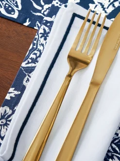 Bedeck of Belfast Set of 4 Saja 100% Cotton Napkins