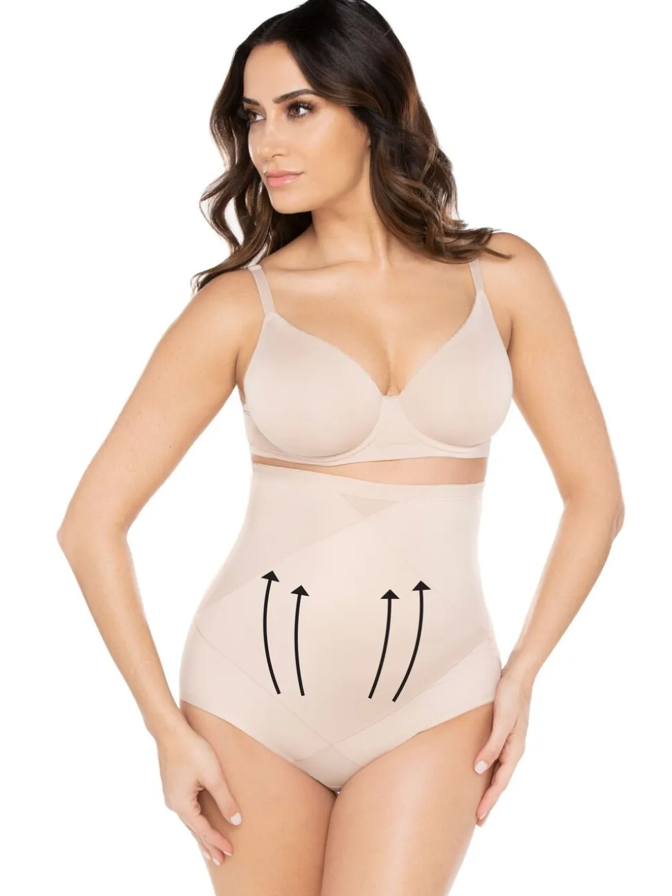 Beige - Miraclesuit Extra Stevige Controle Buikslip