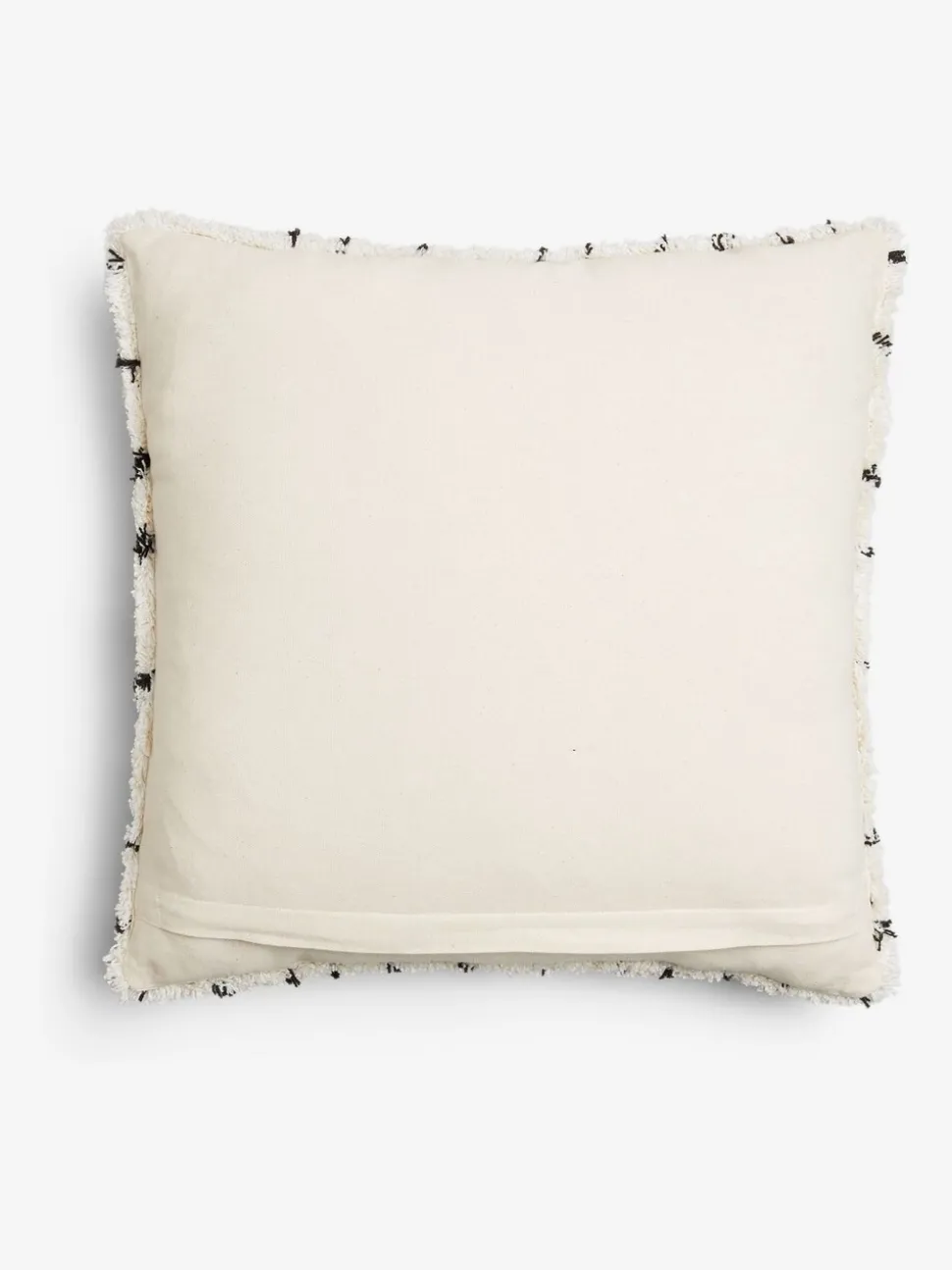 Berber kussen met minimalistisch geometrisch patroon van 50 x 50 cm