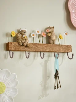 Bertie Bear Coat Hooks
