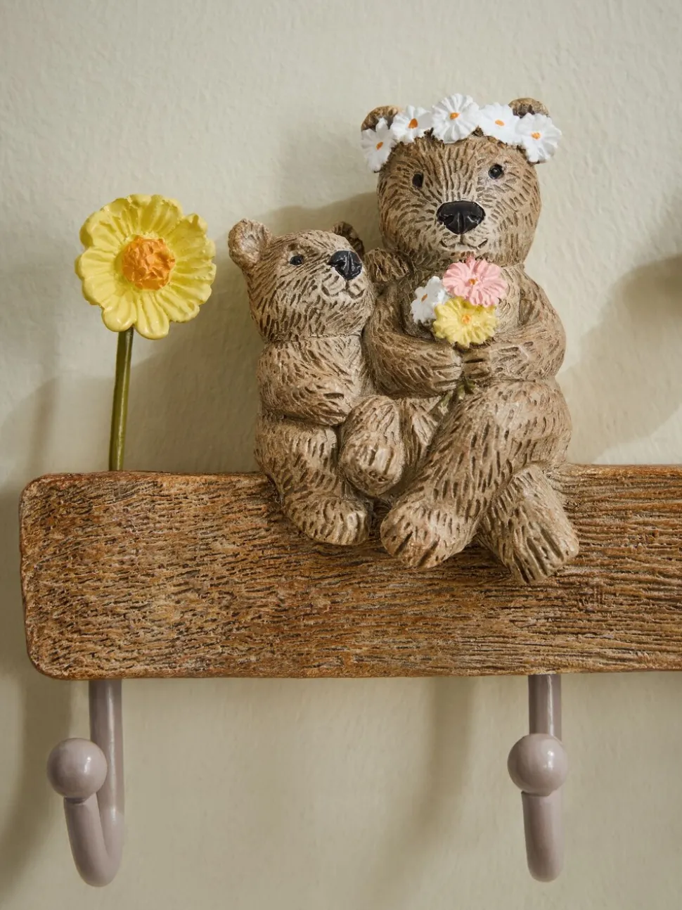 Bertie Bear Coat Hooks