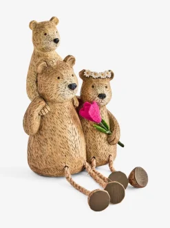 Bertie Bear Dangly Legs Family Ornament
