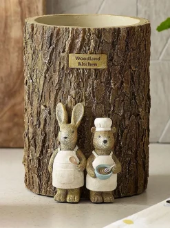 Bertie Bear en Rosie - Keukengereipot met konijn
