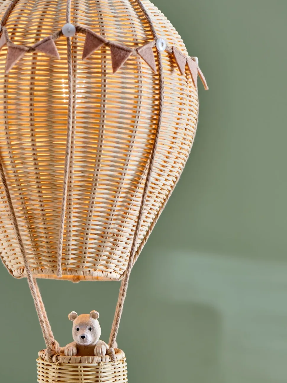 Bertie Bear luchtballon eenvoudig te verstellen hanglampenkap