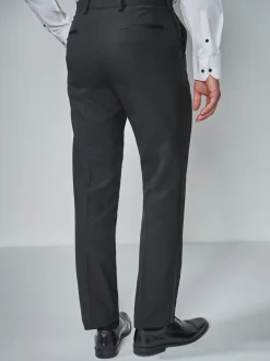 Biesdetail - Normale Pasvorm - Pantalon in smokingstijl