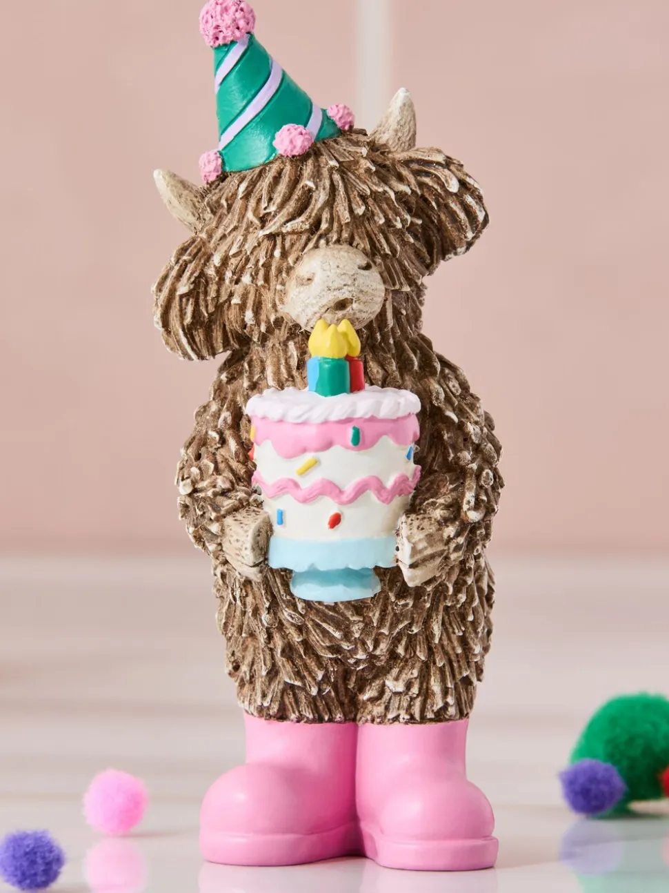 Birthday Hamish The Highland Cow Ornament