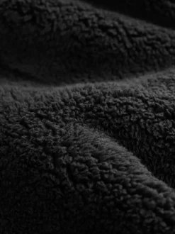 Black Chamonix Pattern - Pullover hoodie van borg