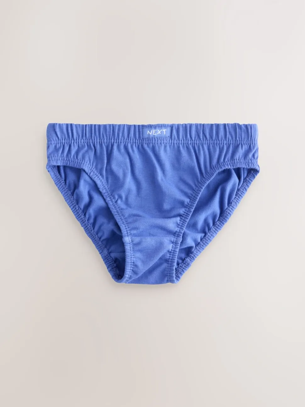 Blauw - 100% katoenen slip verpakking van 7 (1,5 - 16 jr)
