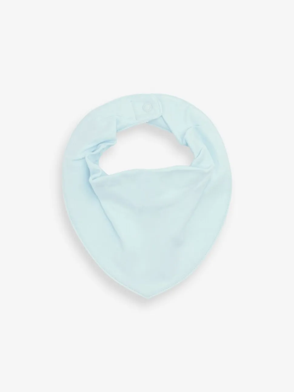 Blauw - 5 Pack Dribble Baby 100% Cotton Bibs