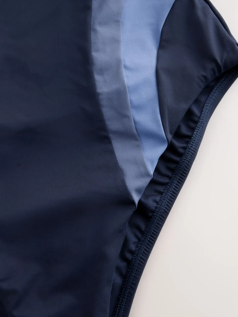 Blauw - Active Scoop-badpak met buikorrectie
