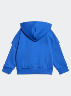 Blauw - Adidas - Essentials Infant trainingspak