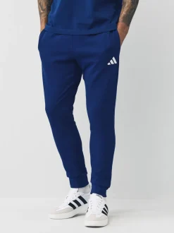 Blauw - adidas Essentials Feelcozy fleece joggingbroek