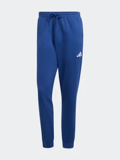 Blauw - adidas Essentials Feelcozy fleece joggingbroek