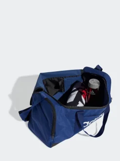 Blauw - adidas Linear Medium Duffel Bag