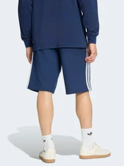 Blauw - adidas Originals shorts met 3 strepen