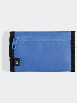 Blauw - adidas portemonnee met lineair logo