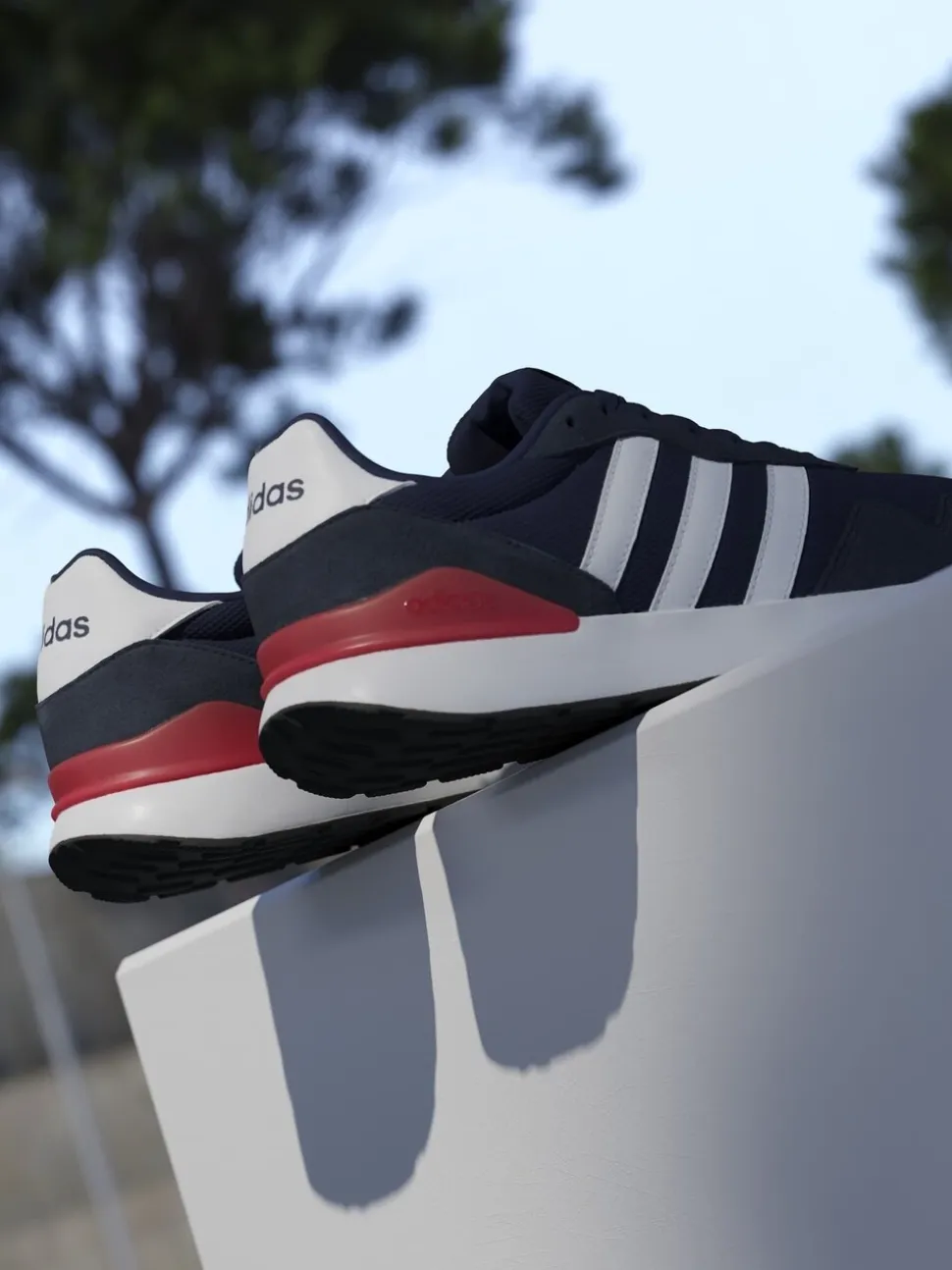 Blauw - adidas Run 60s 4.0 sneakers