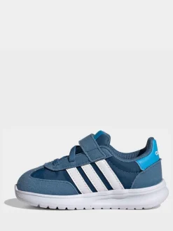 Blauw - adidas Run 70s 2.0 sneakers Klittenbandsneakers voor zuigelingen