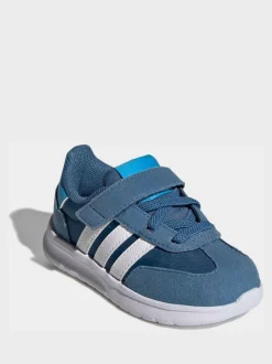 Blauw - adidas Run 70s 2.0 sneakers Klittenbandsneakers voor zuigelingen