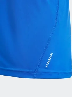 Blauw - adidas Team Kids Tanktop