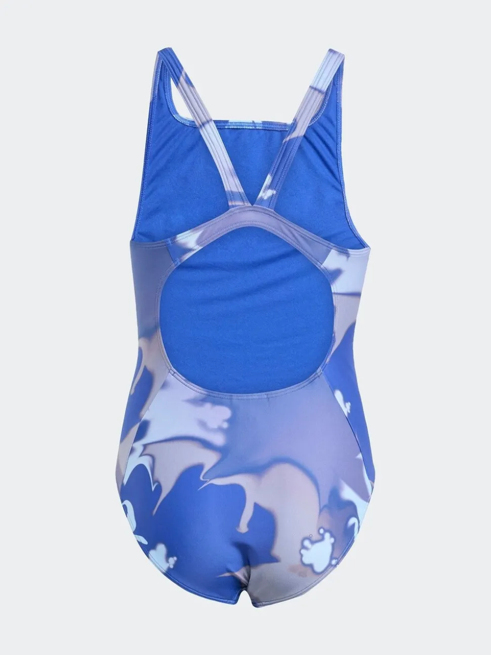 Blauw - adidas Tie Dye V-Back Kinderzwempak