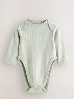 Blauw - Baby Hip Dysplasia Long Sleeve Bodysuits 3 Pack