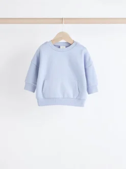 Blauw - Baby Sweatshirt en Joggingbroeken Set 6 stuks (0mnd-3jaar)