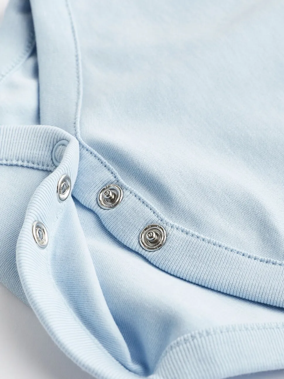 Blauw - Babyrompertjes met hemdje