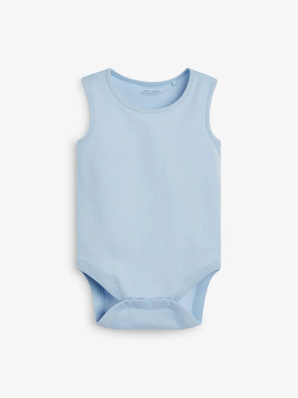 Blauw - Babyrompertjes met hemdje