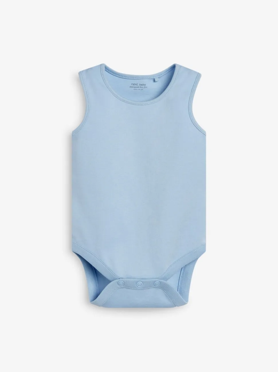Blauw - Babyrompertjes met hemdje