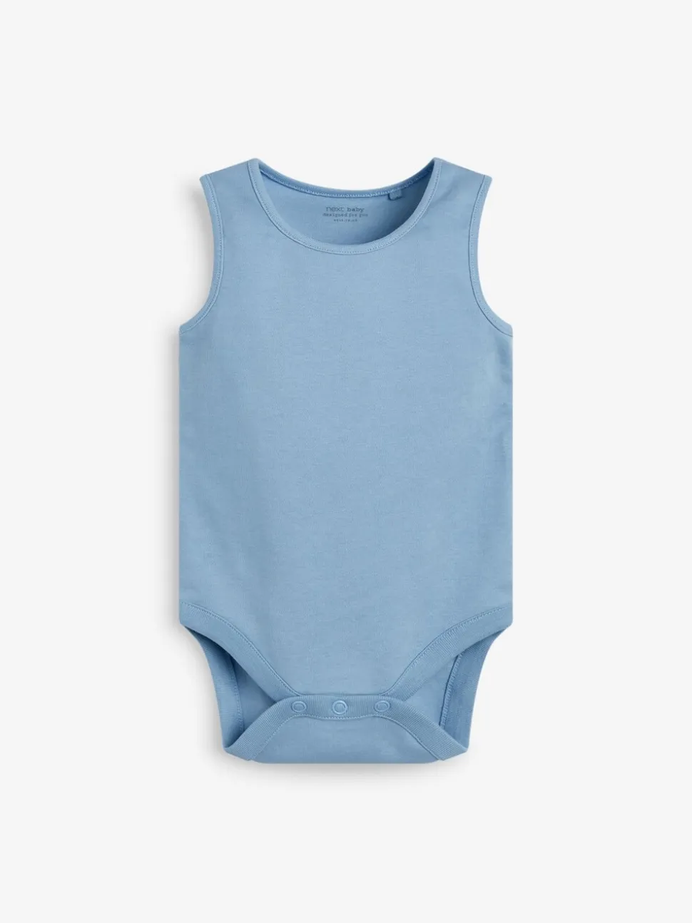 Blauw - Babyrompertjes met hemdje