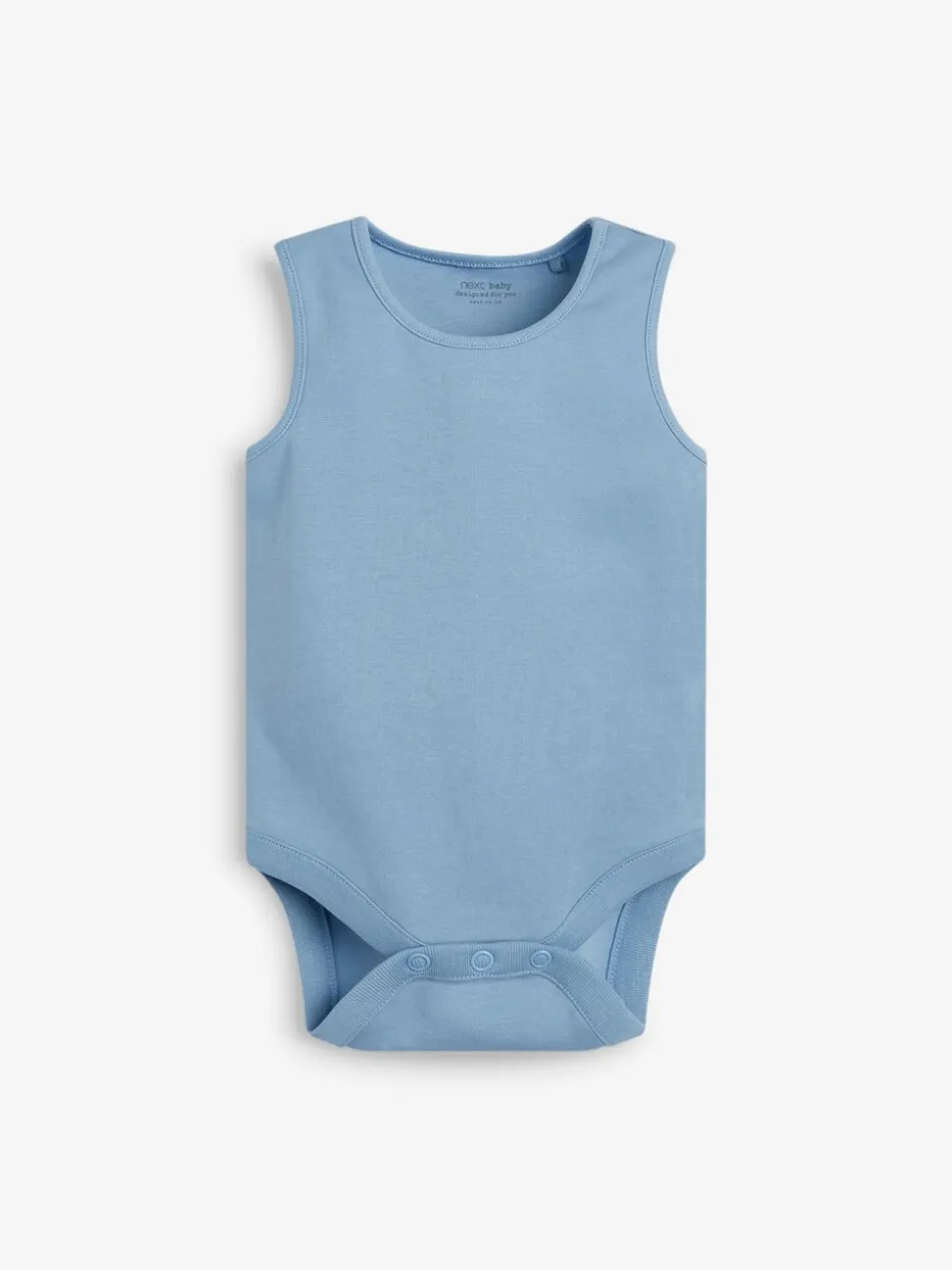 Blauw - Babyrompertjes met hemdje