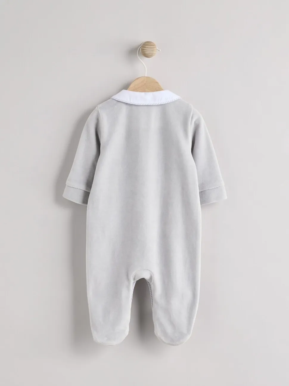 Blauw - Babyslaappakje met teddybeertextuur (0 mnd - 3 jr)