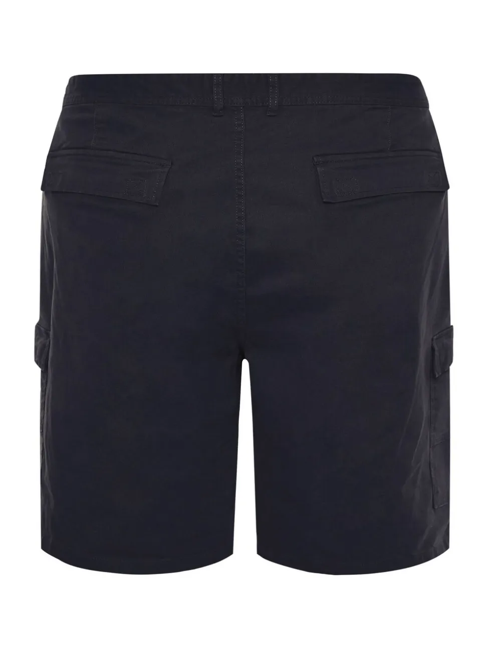 Blauw - Badrhino - Big & Tall - Cargoshort met stretch