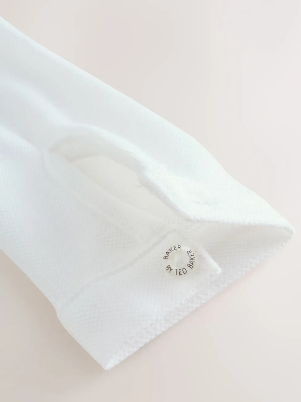 Blauw - Baker By Ted Baker - Modieus tweedelig lijkend rompertje