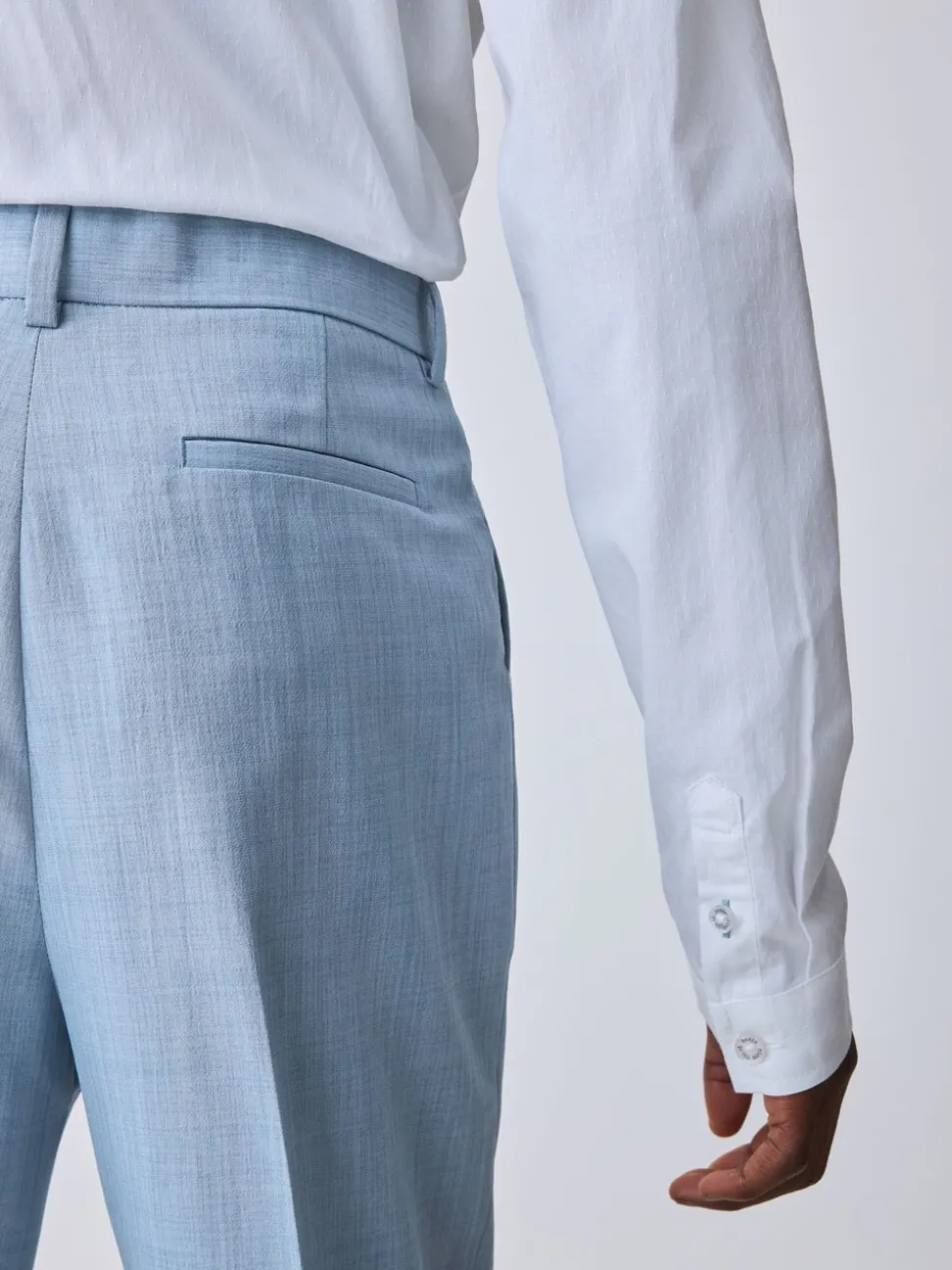 Blauw - Baker By Ted Baker kostuumbroek