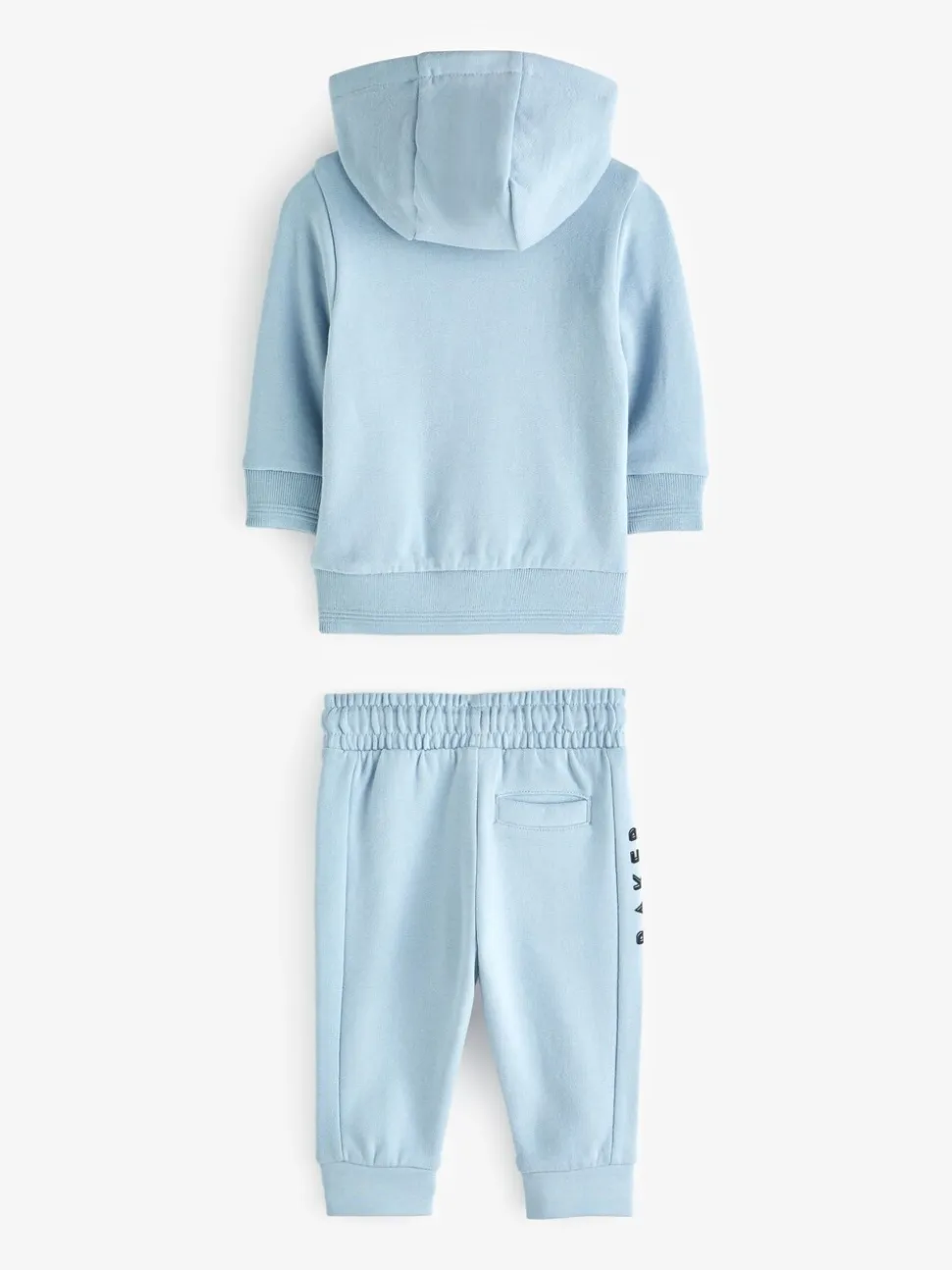 Blauw - Baker by Ted Baker 100% katoenen (0 - 6 jr) driedelig trainingspakset
