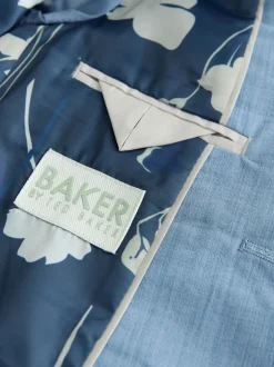 Blauw - Baker By Ted Baker kostuumjasje