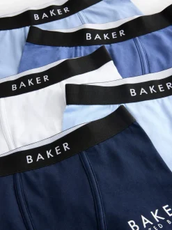 Blauw - Baker by Ted Baker set van 5 boxershorts
