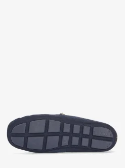 Blauw - Barbour® Tartan Monty Moccasin Slippers
