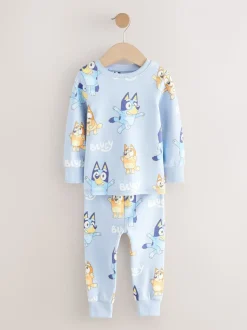 Blauw - Bluey behaaglijke pyjama (12mnd-8jr)