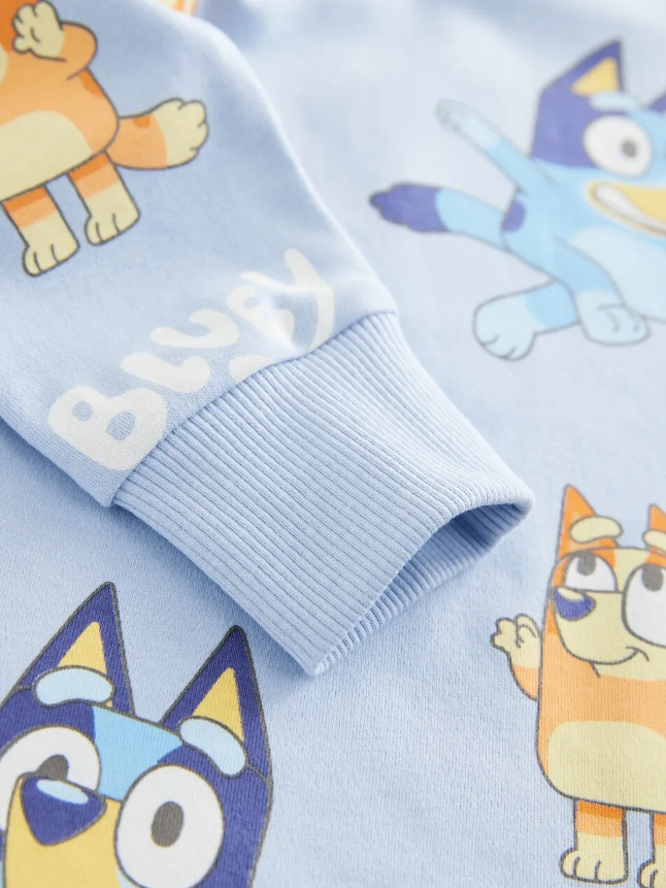 Blauw - Bluey behaaglijke pyjama (12mnd-8jr)