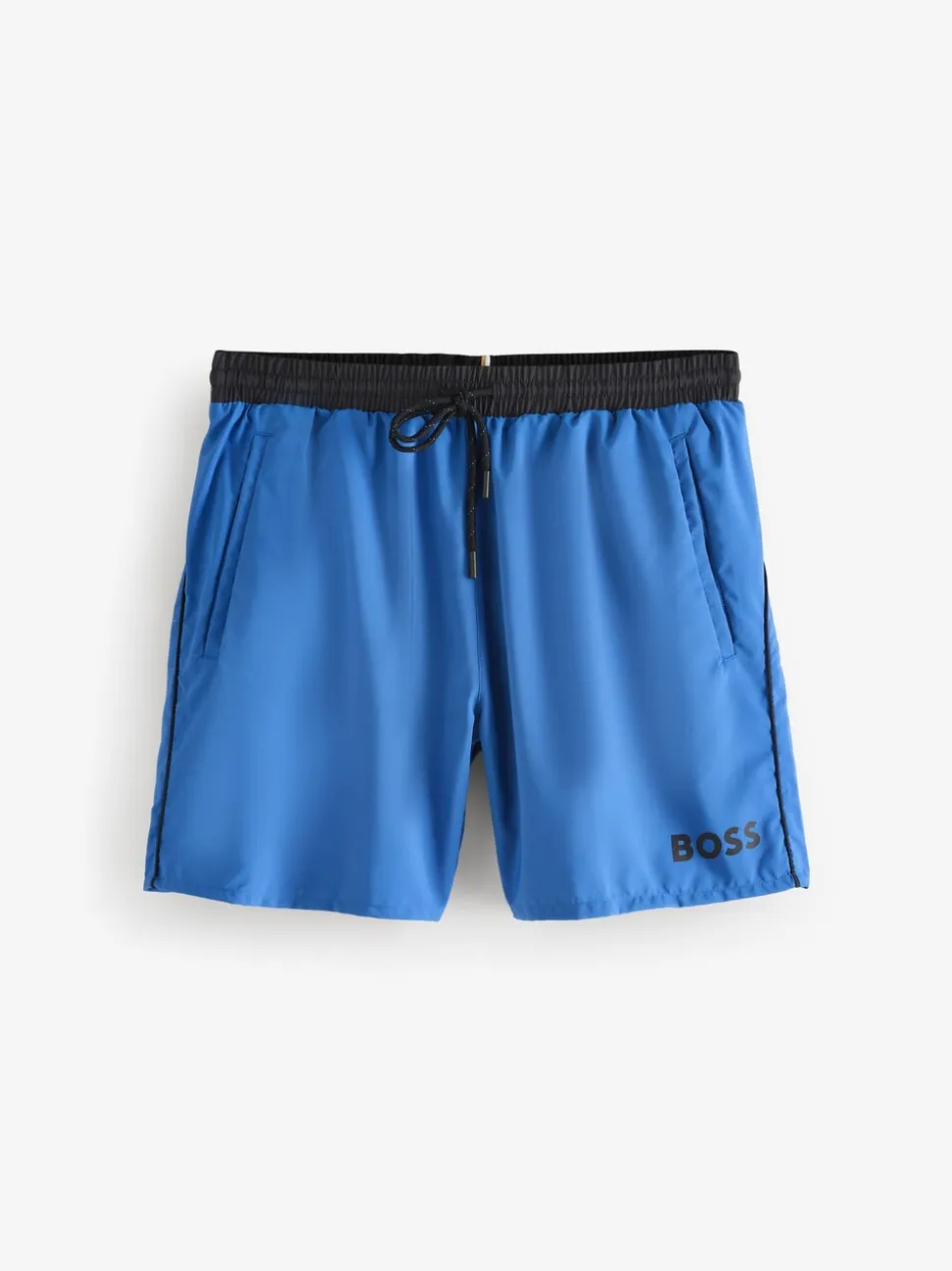 Blauw - BOSS Starfish sneldrogende zwembroek