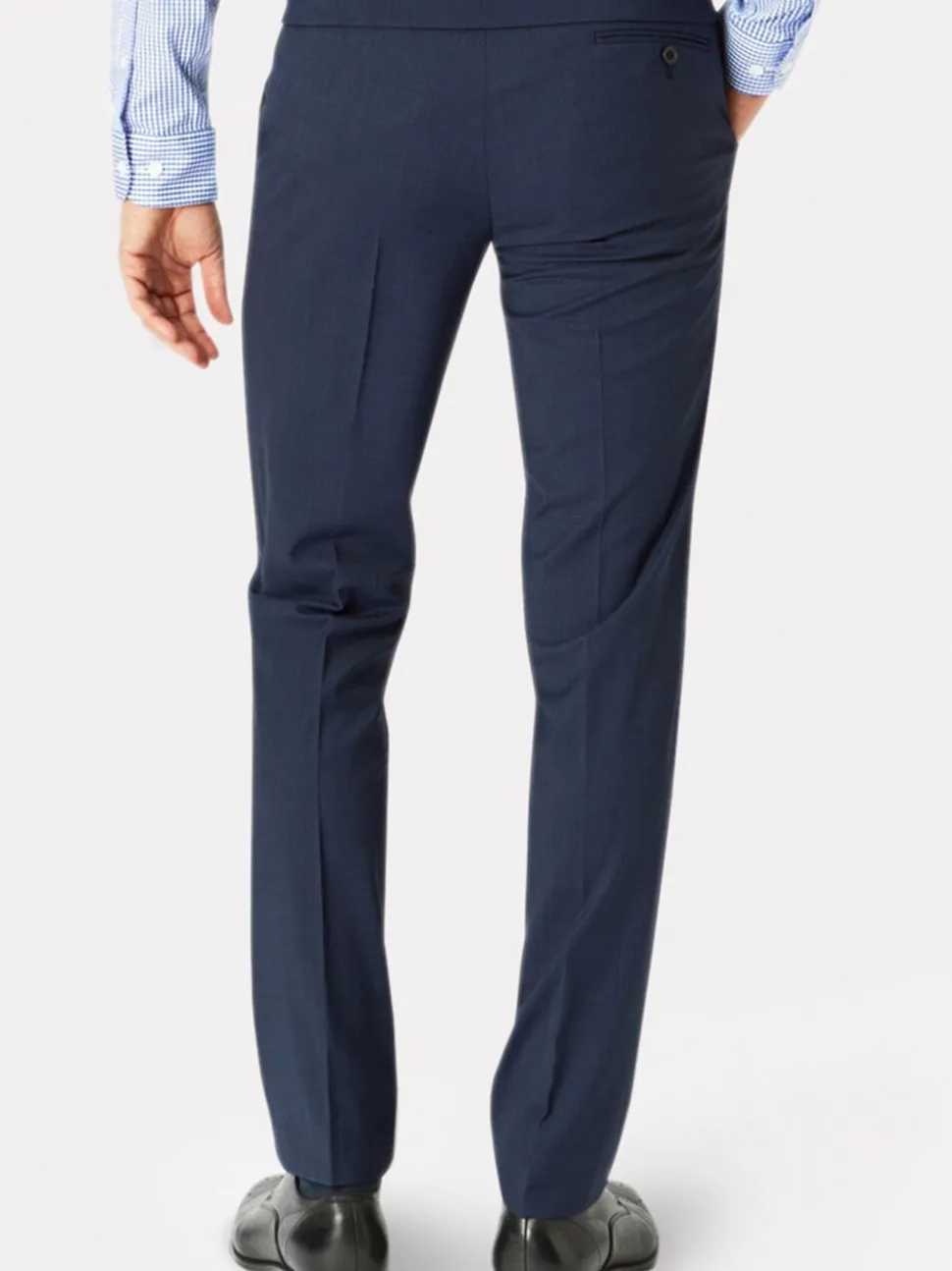 Blauw - Brook Taverner Cassino Slim Fit Trousers