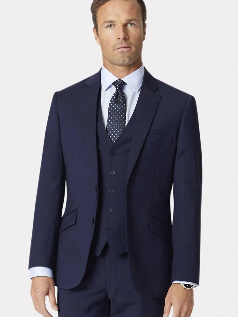 Blauw - Brook Taverner Suit Jacket