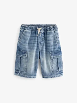 Blauw - Cargoshort (3-16jr)